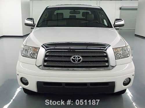 2008 toyota tundra limited crewmax 5.7l sunroof nav 47k texas direct auto