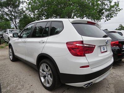 Bmw x3 xdrive35i 4 dr automatic gasoline 3.0l straight 6 cyl alpine white