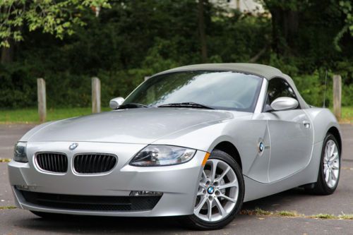 2006 bmw z4 convertible 34k low miles florida car serviced carfax rare color!