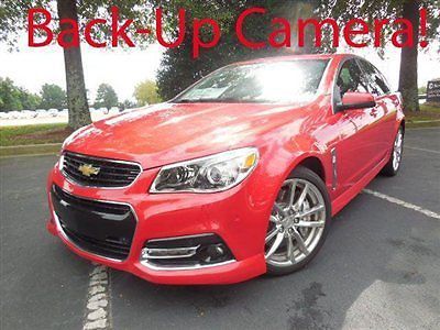 Chevrolet ss sedan 4dr sdn new automatic gasoline 6.2l 8 cyl red hot 2
