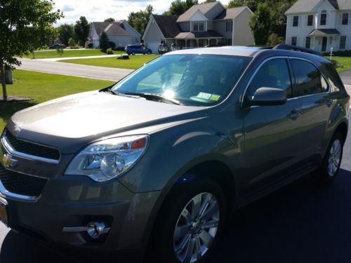 Chevrolet: 2011 equinox lt awd 2.4l loaded leather moonroof only 47k miles!!