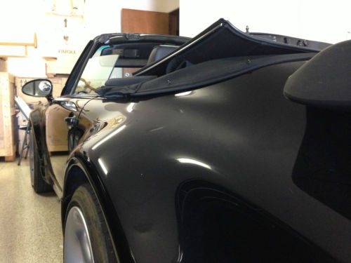 1991 Porsche 911 (964) Black Convertible Turbo One of a kind Certificate, image 4