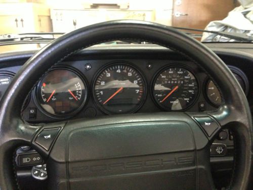 1991 Porsche 911 (964) Black Convertible Turbo One of a kind Certificate, image 5