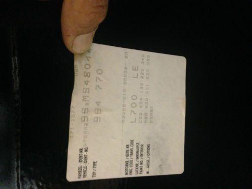 1991 Porsche 911 (964) Black Convertible Turbo One of a kind Certificate, image 11