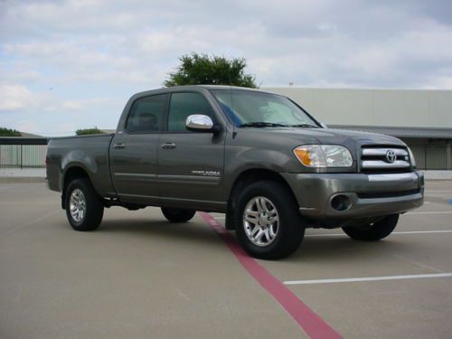 2006 toyota tundra sr5 crew cab 4 door very clean tx