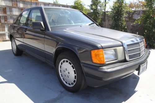 1988 mercedes-benz 190e sedan automatic 6 cylinder  no reserve