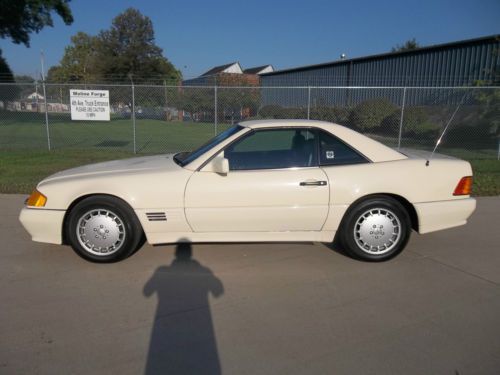 1990 Mercedes-Benz SL500 Hard Top Convertible, Only 35,000 Miles !!! No Reserve!, image 21