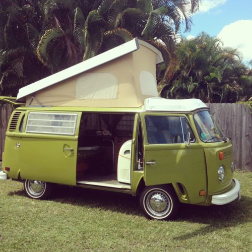 1979 vw westfalia camper bus volkswagen