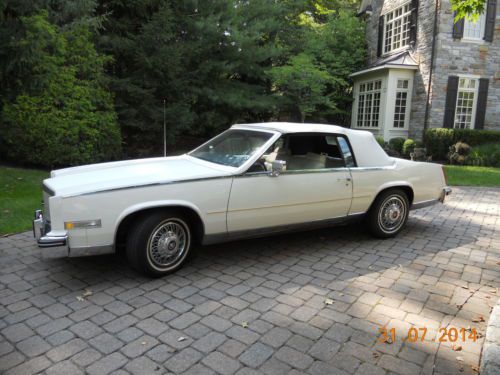 1984 cadillac eldorado biarritz convertible 2-door 4.1l