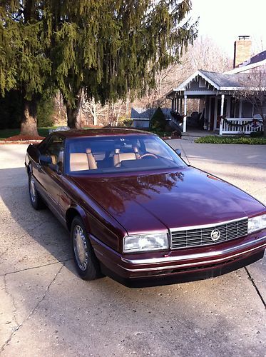 Cadillac allante hard top convertible