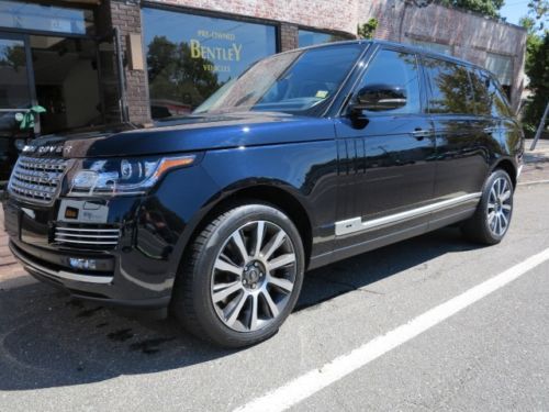 35 miles-2014 range rover, lwb, autobiography s/c, $145k+ msrp! all options!