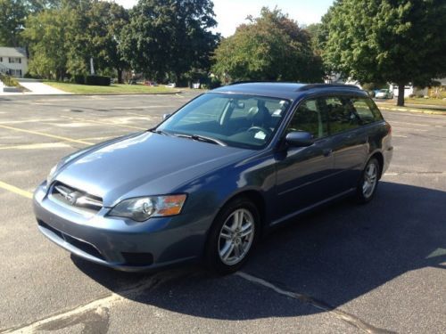 2005 subaru legacy wagon 4 cyl one owner clean carfax exc shape no reserve