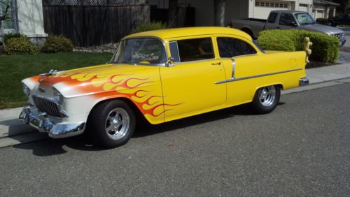 2 dr - 350 auto, a/c, paint, nice hot rod -