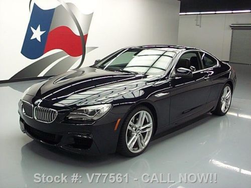 2012 bmw 650i m-sport sunroof nav hud rear cam 8k miles texas direct auto