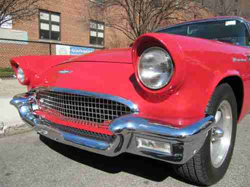 1957 THUNDERBIRD CONVERTIBLE DUAL QUAD V8 SUPER CLEAN T-BIRD 1 OF 1!, image 8