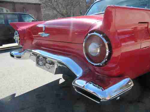 1957 THUNDERBIRD CONVERTIBLE DUAL QUAD V8 SUPER CLEAN T-BIRD 1 OF 1!, image 15