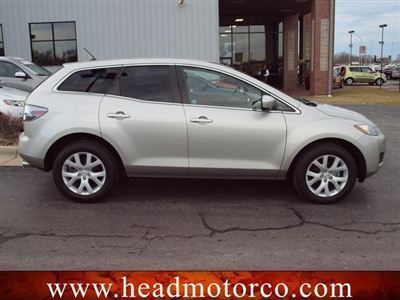 2009 mazda cx-7 low miles 4 dr suv automatic gas 2.3l l4 dir  turbo silver