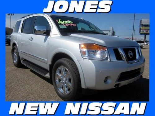 New 2013 nissan armada 2wd platinum msrp $55370