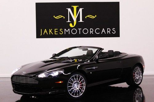 2008 aston martin db9 volante, black/blk, 1-owner california car, just serviced!