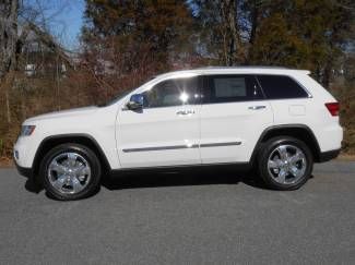 2013 jeep grand cherokee overland summit 4wd 4x4 suv new