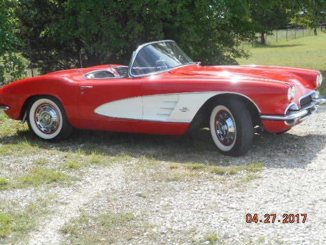 1961 chevrolet corvette vinyl