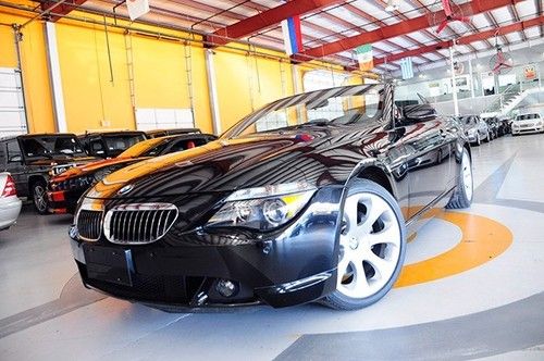 07 bmw 650i sport convertible steptronic nav pdc entry-drive 22in-gfg hud 28k