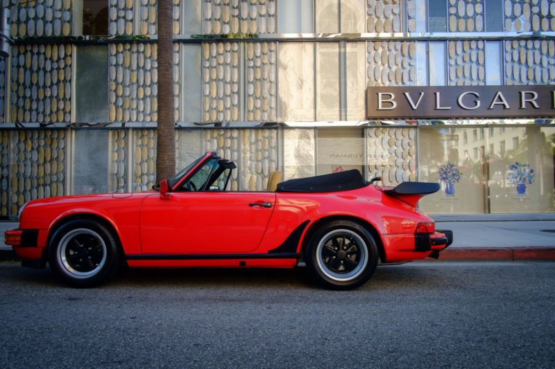 1987 porsche 911 cabriolet