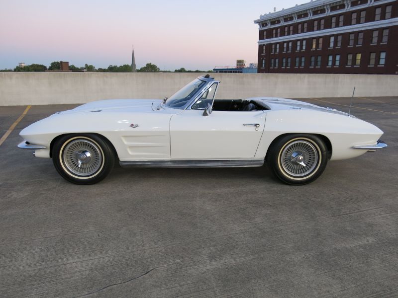 1963 corvette l76 327 sting ray convertible