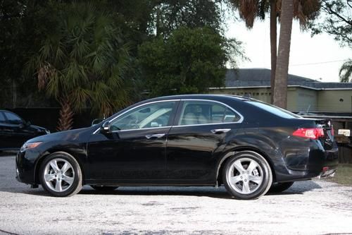 2011 acura tsx technology package sedan black 19k