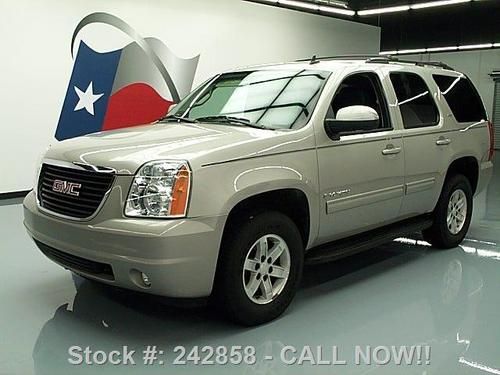 2009 gmc yukon 4x4 slt 8-pass leather nav rear cam 49k texas direct auto