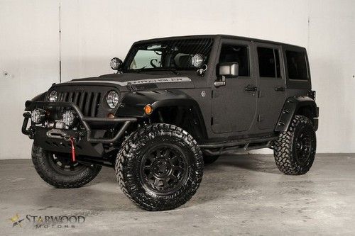 Starwood custom! smittybilt bumper! 4 suspension lift! black kevlar liner!