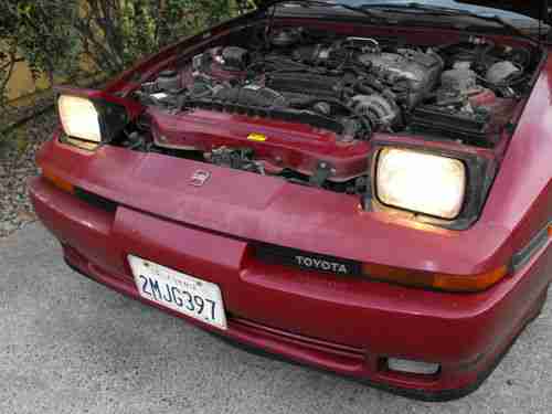 1989 Toyota Supra Targa roof CALIFORNIA RUST FREE VERY CLEAN CAR, image 10