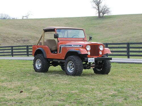 1975 jeep cj-5 304 3 speed partial trade