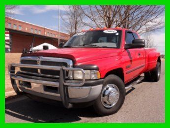 5.7l cummins turbodiesel dually gooseneck hitch spray-in bedliner trailer mirror