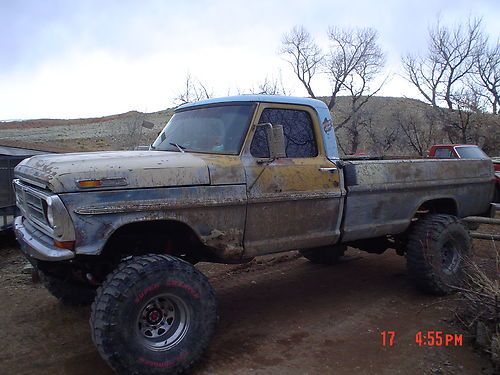 1971 f100 4x4 custom monster,other,rat rod,mudder