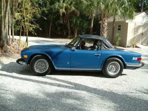 1974 triumph tr6 - no reserve auction