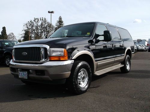 Sell used 2001 FORD EXCURSION LIMITED 7.3 POWERSTROKE UNDER 50,000