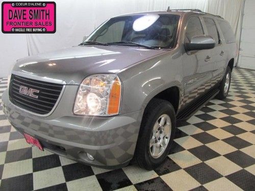 2007 heated leather 3rd row seats dvd xm radio tint tow hitch running boards