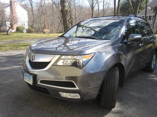 2012 acura mdx drk grey w/ tech pkg ton xtra's low miles