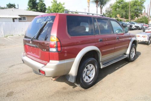 2001 mitsubishi montero xls