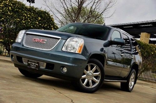 2008 gmc yukon denali navigation sunroof remote start 3rd seats awd 1 owner