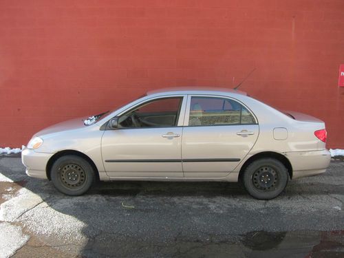 2003 toyota corolla ce sedan 4-door exporters or mechanics special