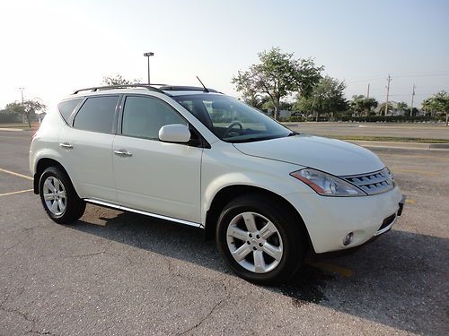 2007 nissan murano sl awd navigation rear camera fully loaded beautiful great