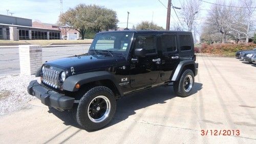 2008 jeep wrangler unlimited x,hardtop,softtop,4 wheel drive,very clean,2 owners