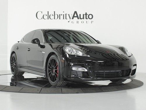 2011 porsche panamera turbo 20" painted sport wheels carbon fiber