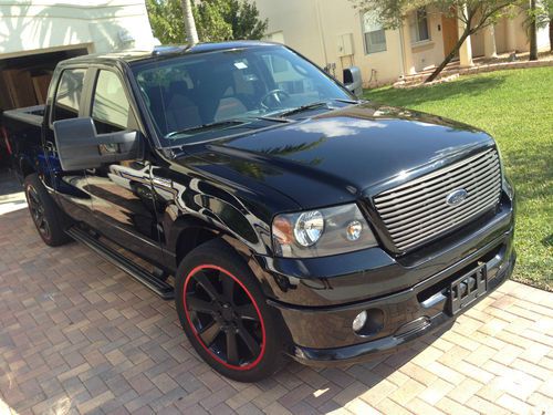 2008 ford f-150 fx2 crew cab pickup 4-door 4.6l 23" saleen wheels!