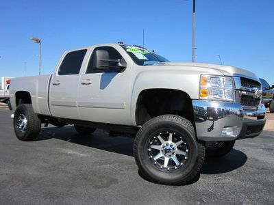 2008 chevrolet 2500 hd crew cab duramax diesel navigation 4x4-lifted truck~ltz!