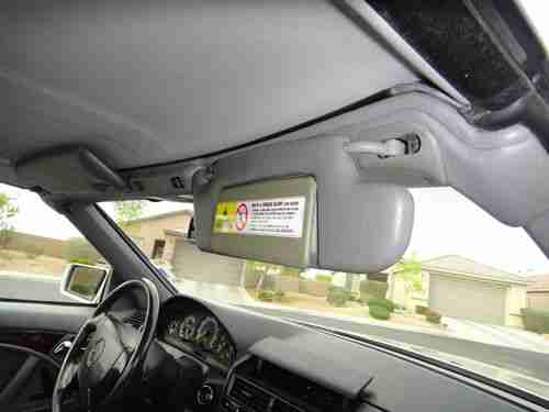 Mercedes benz sl500 (2) owner car very clean silver convertible w hard top ., image 13