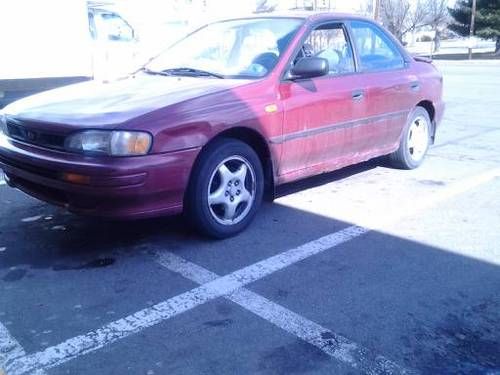 1996 subaru impeza l all wheel drive