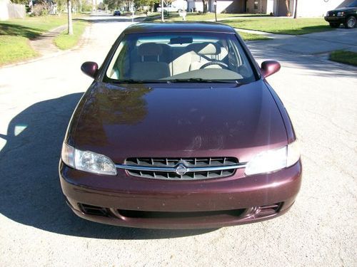 1999 nissan altima gxe sedan 4-door 2.4l